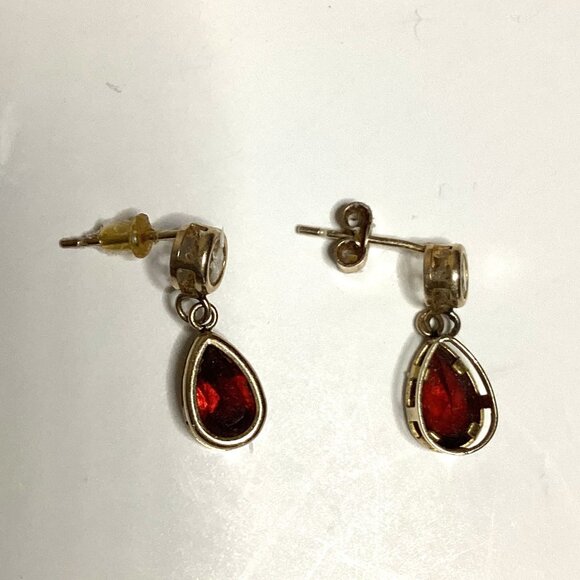 3 Pairs of Drop Earrings for Pierced Ears Women's Jewelry Amber - Picture 3 of 3